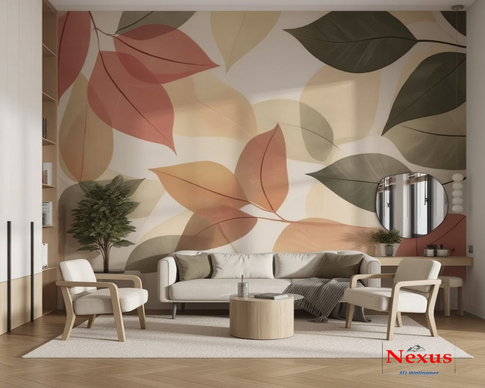 3D Wallpaper Autumn Whispers